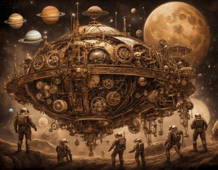 SteampunkAI [10MB] LoRA extraction