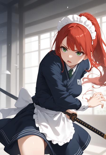 [Illust&XL&Pony] iaidou / ready to draw / 居合い / 抜刀術 / シン・陰流簡易領域