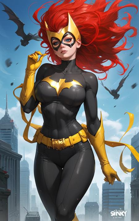Wester pinup comics style v2