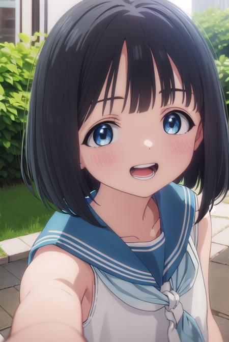 Kao Akebi (明日 花緒) - Akebi's Sailor Uniform (Akebi-chan no Sailor-fuku) (明日ちゃんのセーラー服)