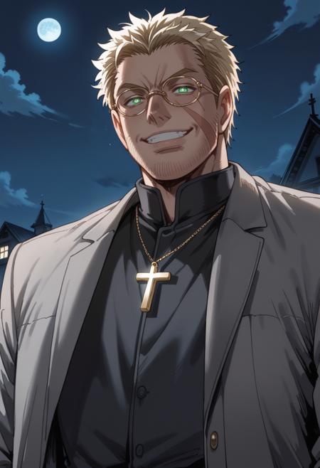 [Illustrious / Pony] Alexander Anderson | Hellsing Character