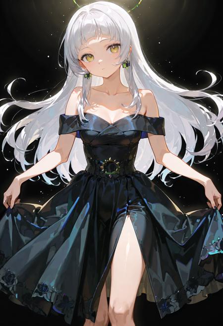 Noir Nostalgia Gown