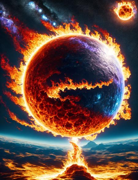 DonM - Another Made of Fire Style [SD1.5,SDXL]