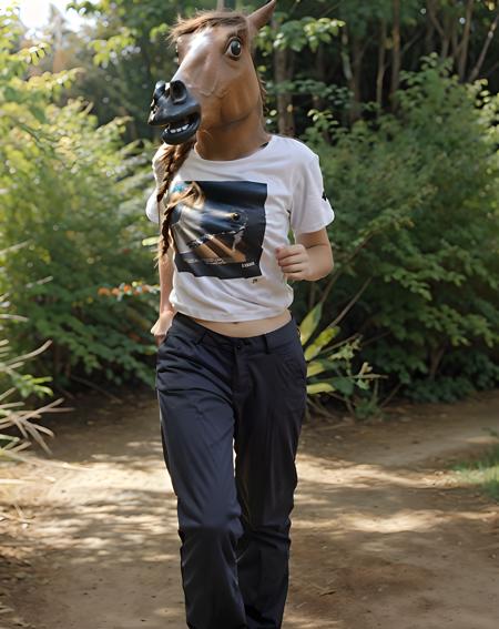 Creepy Horse Head