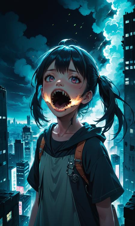 Monster Codex-Abyss girl | 怪物志-裂嘴女 | 深渊巨口