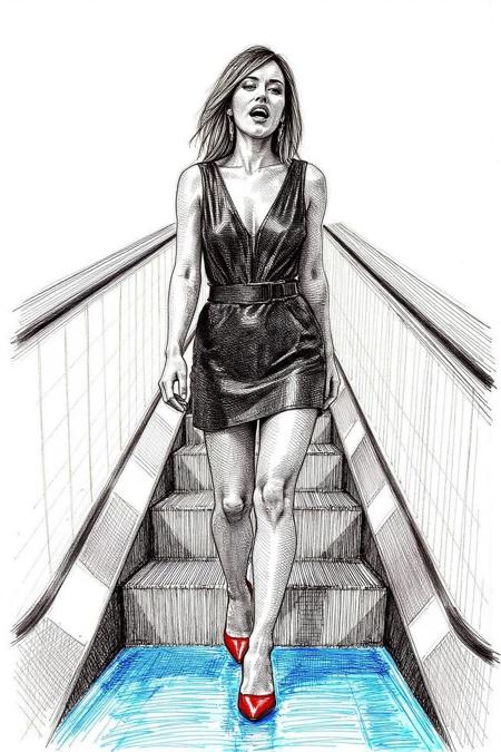 Crosshatch Drawing Style