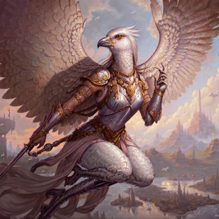 Aven (Dnd/Mtg) - Fantasy bird person版本v1.0 (ID: 73966)