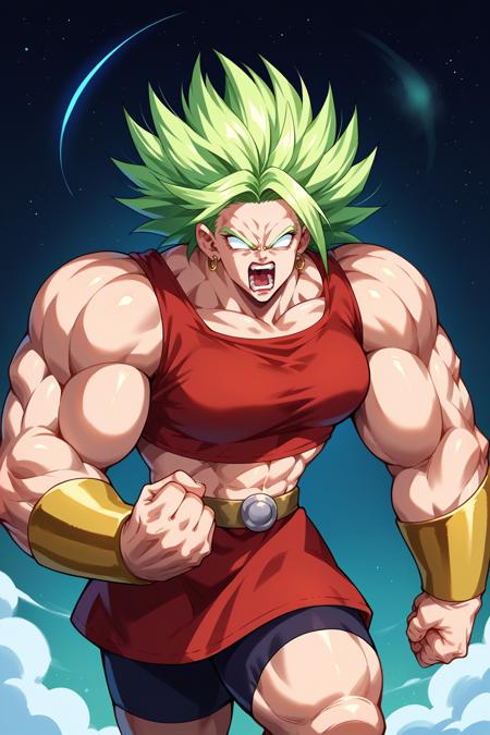 Kale/ケール (Dragon Ball Super) SDXL LoRA | 3 Outfits [Pony Diffusion]版本v1 (Pony Diffusion XL) (Pony Diffusion XL)