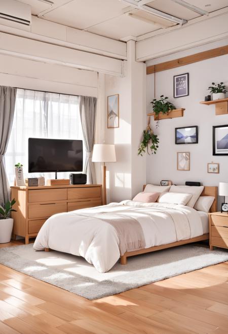 日本の住宅のおしゃれ寝室 Stylish Bedrooms in Japanese Houses SDXL