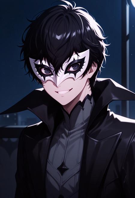 Ren Amamiya / Akira Kurusu / Joker / MC - Persona 5 (Commission) - Pony + Illustrious版本Illustrious - 1.0 (ID: 1109305)