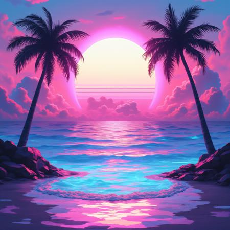 Vaporwave (SDXL, Pony, Flux)