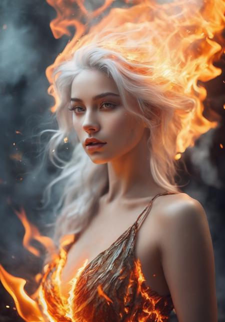 白棱(XL,FLUX)_Fire Element - Special Effects 火元素-特效