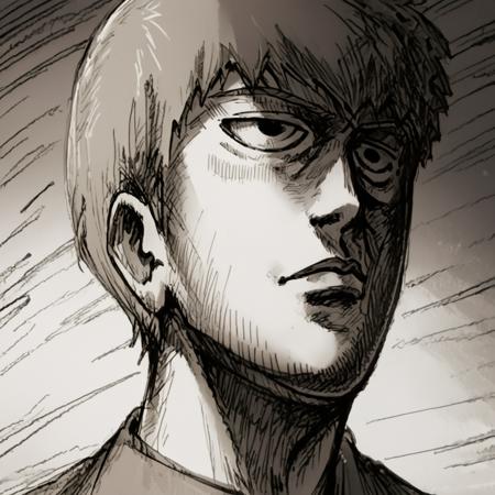 Mob Psycho meme (funny face)