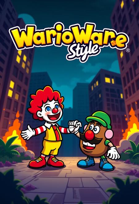 WarioWare Style [FLUX]版本V1 (ID: 819745)