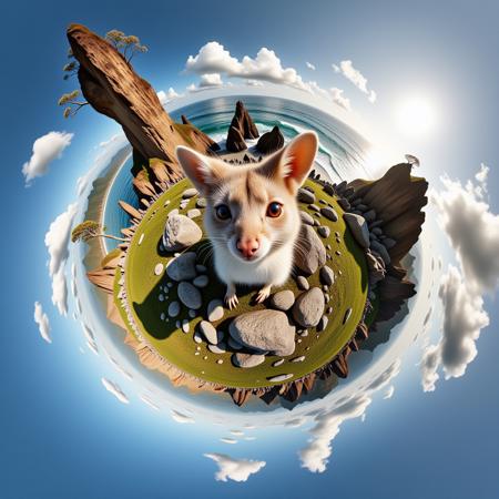 ? Tiny Planet LoRA - Flux ?