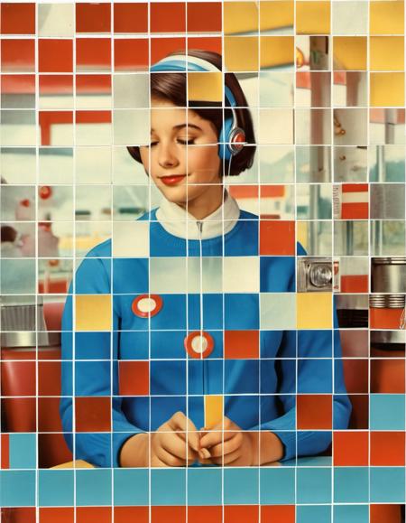 Mosaic Photography  - Anthony Gerace Style - SDXL 1.0