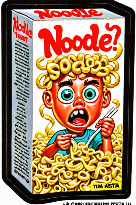 Wacky Packages TOPPS Style XL