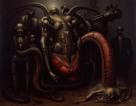 Artwork of H.R. Giger (Flux)