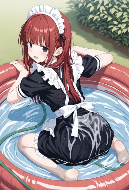 [SDXL&Pony] wading pool / ビニールプール / 子供用プール