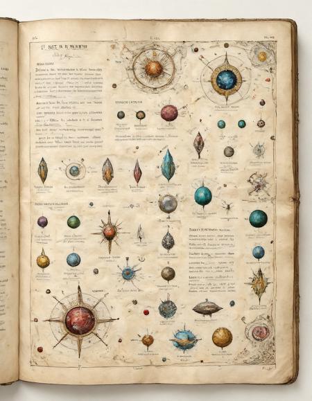 Eldritch Parchment Art  | for Flux.1 dev