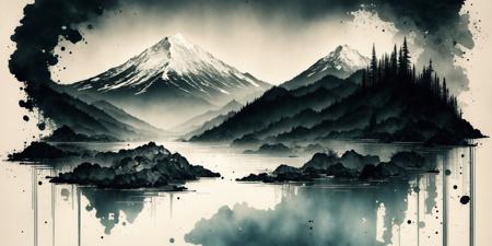 Ink scenery | 水墨山水