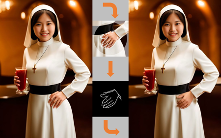 Misusing PowerPoint as OpenPose Editor