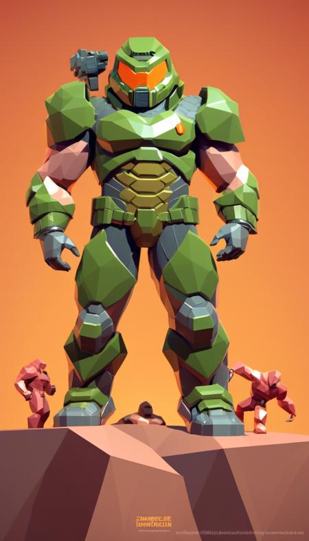 Doomguy (Doom Marine/Slayer) [Doom] LoRA XL