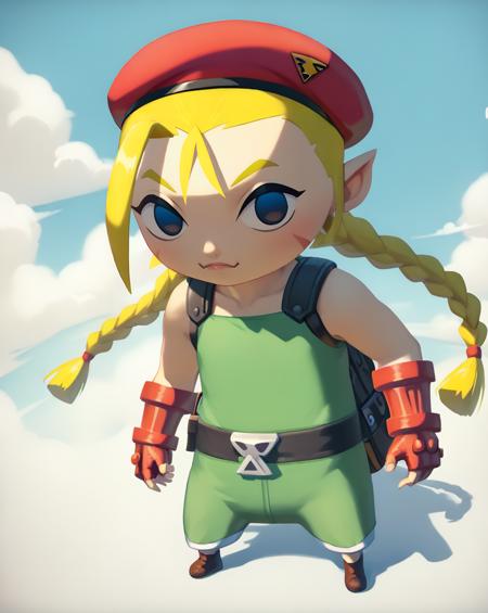 The Leyend of Zelda: Wind Waker style