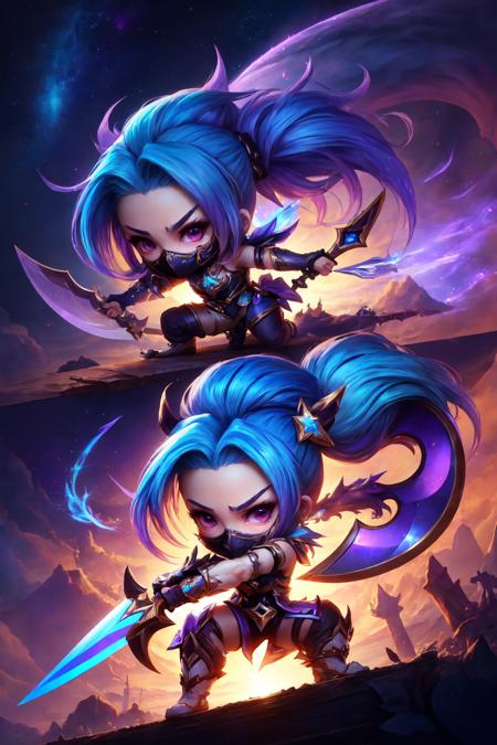 Star Guardian Akali from League of Legends
