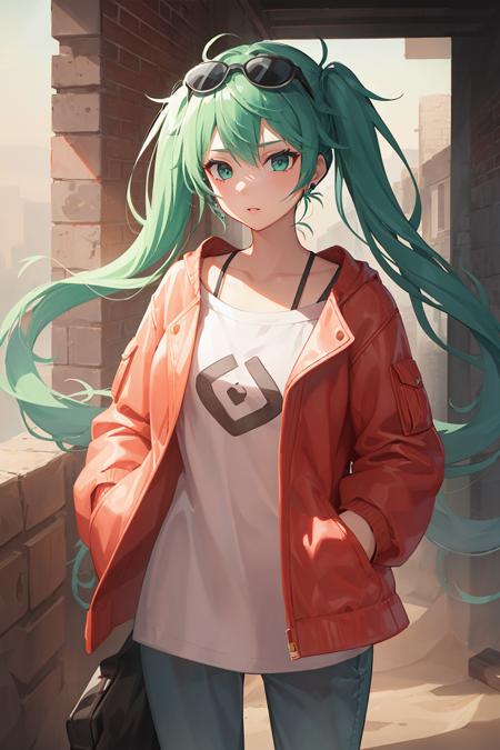 初音未来(砂之行星)_Hatsune Miku(Sand planet)_初音ミク(砂の惑星)
