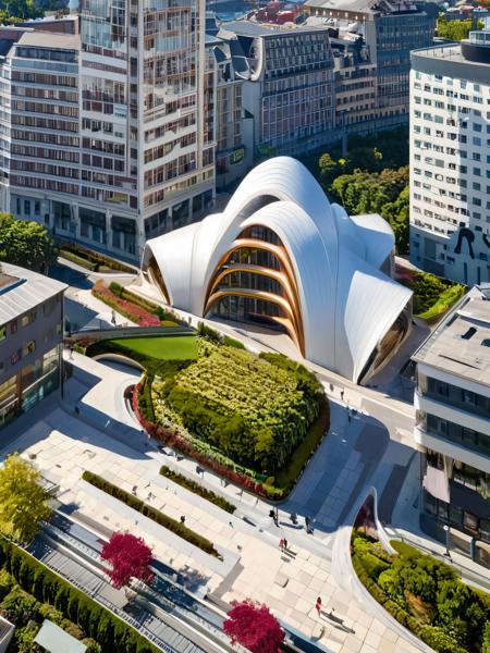 JJ's Building style - Zaha Hadid