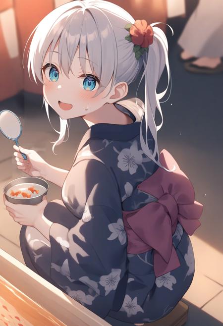 goldfish scooping / 金魚すくい