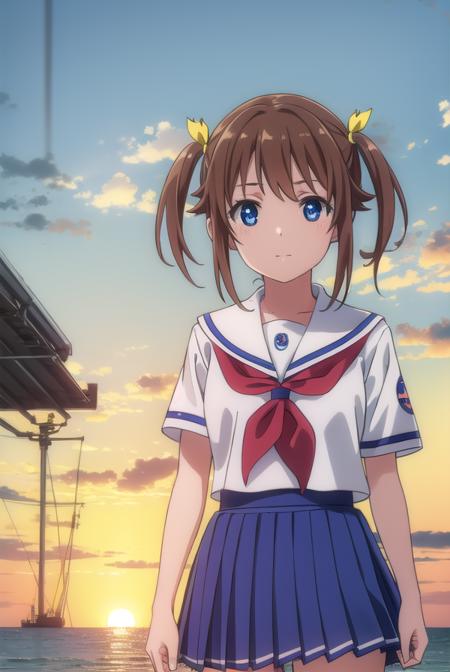 Akeno Misaki (岬 明乃) - High School Fleet (ハイスクール・フリート)