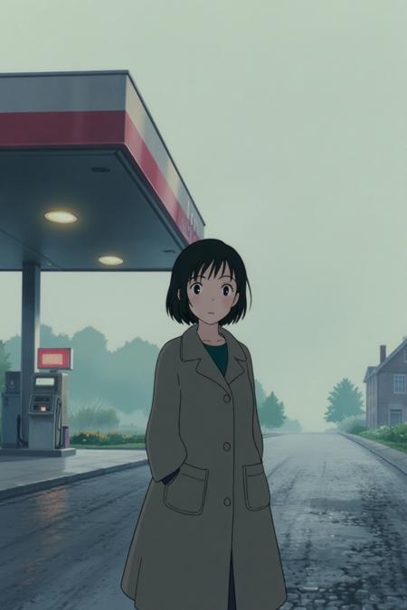 Kiki's Delivery Service (studio Ghibli style)