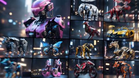 XL Special effects mech art style版本v1.0 (ID: 271058)