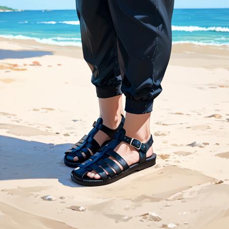Fisherman Sandals (Pony)版本V1 (ID: 1067391)