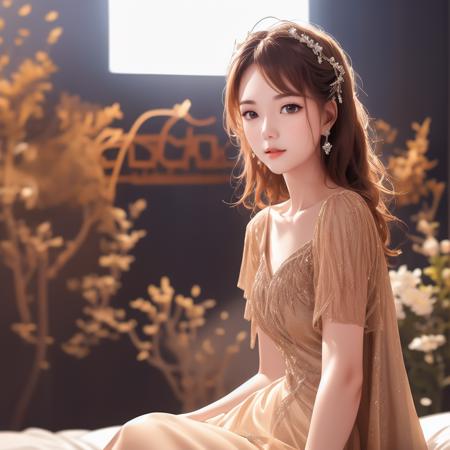 [Lah] Diamond Dress | Asian woman dress