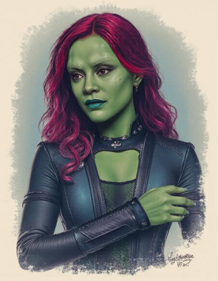 Gamora from Guardians of the Galaxy