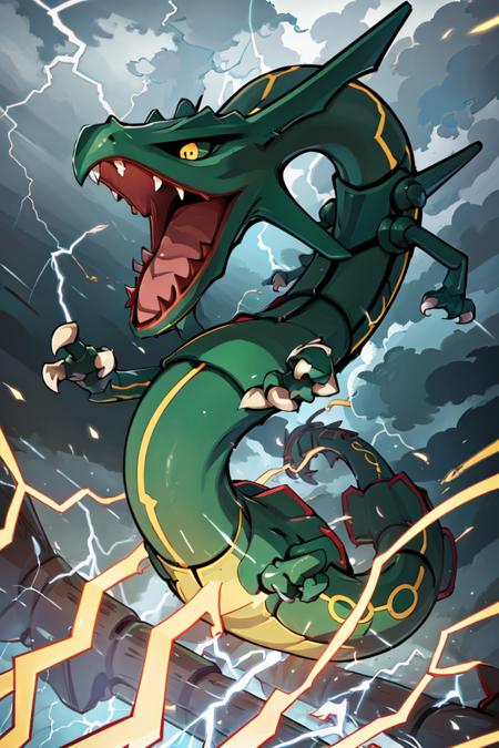 Rayquaza: Sky High Pokémon (Pokemon) (Pokedex #0384)