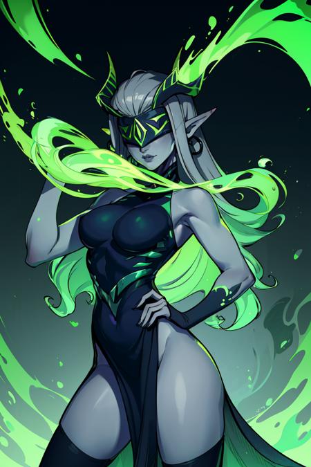 Shemira: Corpse Queen | Corpsemaker (AFK Arena) [Pony & SD1.5]