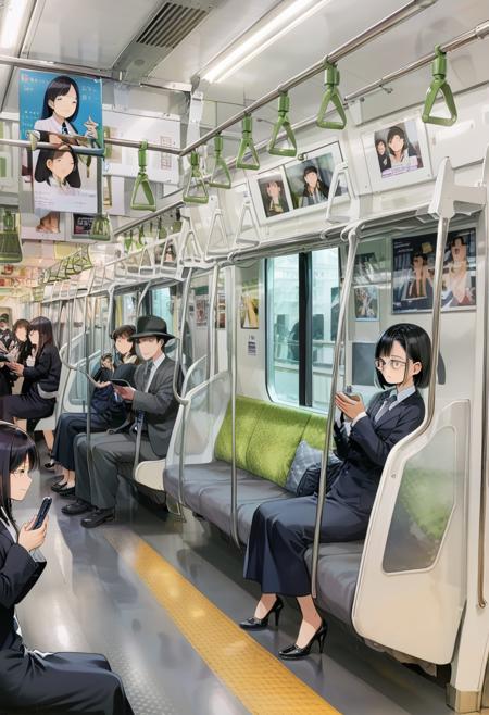 JR East E235 series train interior PONY版本PONY_V1 (ID: 621696)