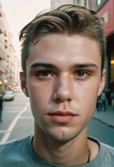 Model Young man