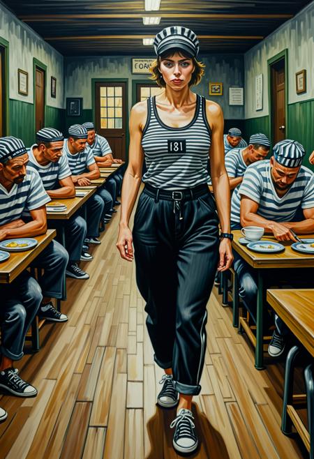 Dynamic Wildcard - prison inmate unleashed