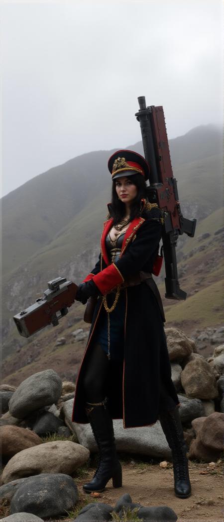 Warhammer 40K Commissar style - Flux1.D
