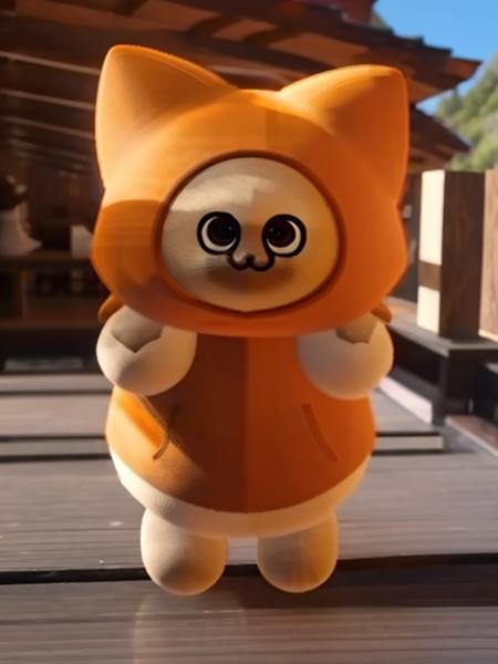 palico cat kit. T（抽象猫）------Monster Hunter