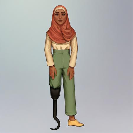 Solo Poly Hijabi Amputee [ Meme ] by Leaf版本v2.0 : Pony (ID: 1124574)