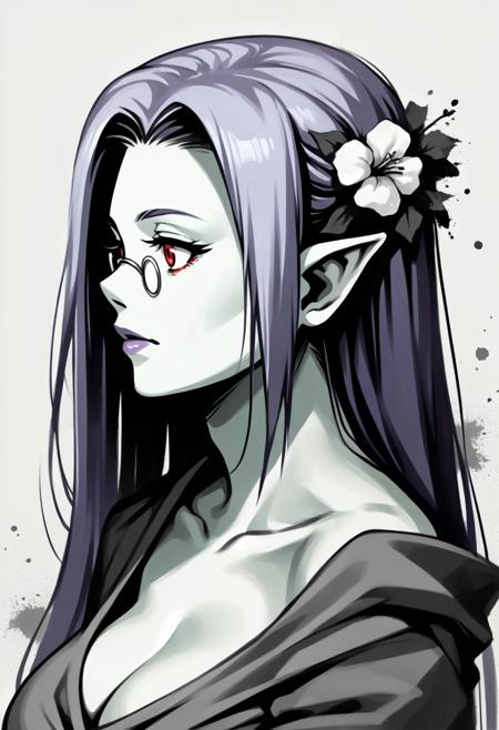 Mi (Hekaterina) - Dhampir form | Re:Monster | PonyXL