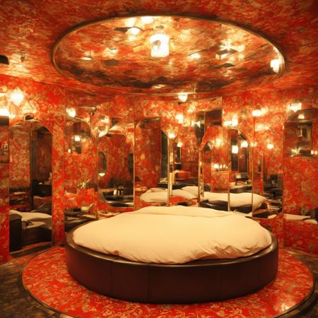 回転ベッド / retro LOVE HOTEL SDXL