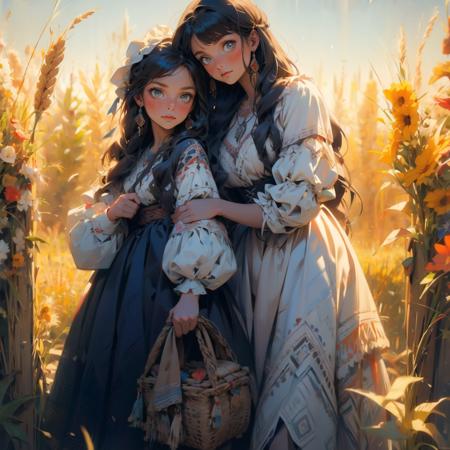 Mixed ethnic clothing FOLK