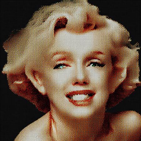 portrait_from_colorful_items